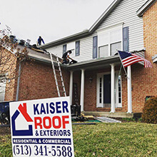 Call Kaiser Roof and Exteriors for great Siding repair service in Loveland OH